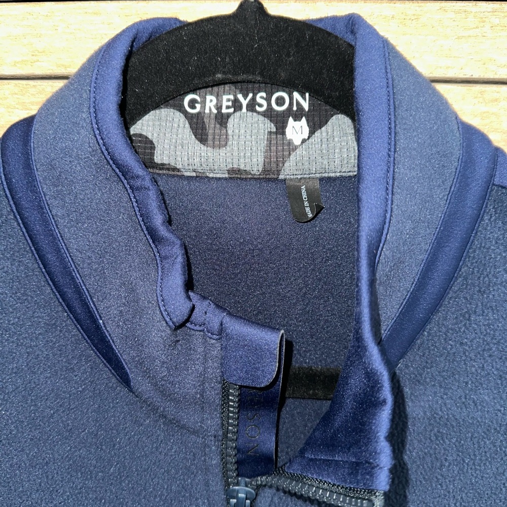 Greyson Senesqua Fleece Vest Navy (Maltese) - Picture 2 of 3
